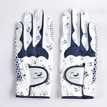 Golf gloves womens hands non-slip wear-resistant practice gloves golf gloves golf gloves women left and right hands PU gloves