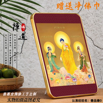 Custom Western three saints portrait Western three Saints picture frame ornaments hanging paintings New Ramina rounded Phnom Penh table pendulum