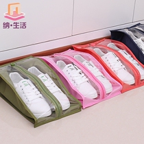Shoes containing Divine Instrumental Bags Moisture-Proof Cashier Bag Shoes Bag Portable Dust-Proof Bagged Shoe Cover Travel Portable