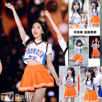 Hengle Pickla cheerleaders costume girls age sexy students Mens and womens football baby campus games