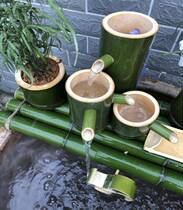 Small housewarming outdoor large bonsai water tank indoor fish water view filter Zicai fish tank large opening living room