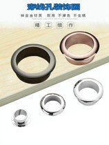 Computer desk threading hole cover threading box decorative ring opening table hole round hole cover decorative cover wire hole cover