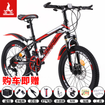 Phoenix childrens bike 20 22 24 inch boy girl student variable speed mountain bike big child shock absorption