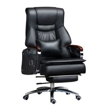 Boss chair leather boss chair computer high-end lying chair office home comfortable by study seat sedentary