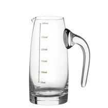 Baijiu wine dispenser Household Baijiu fair measuring cup Crystal glass pouring jug with scale measuring wine Foreign wine wine dispenser