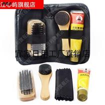 Shoeshine tool storage box shoe polish shoe brush shoe polish set shoe tool set shoe shoe set storage box