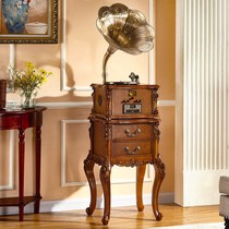 Retro phonograph vintage phonograph vintage record player classical record player housewarming gift living room tea room audio