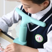 Primary School Children Writing Straightener Sitting Position Correction Children Prevention Myopia Prevention of Myopia Prevention children Write homework Groveling Desk Positive Posture Bracket bar Protection of vision guardrails Humpback Posture Correction Racks
