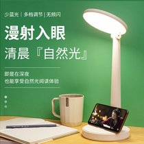 Vision protection Table lamp Eye protection desk Primary school student dormitory led plug-in dual-use learning special bedroom bedside lamp