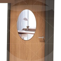 Mirror wall sticker Self-adhesive oval acrylic Bathroom Mirror sticker Home decoration HD glass soft mirror wall Sticker