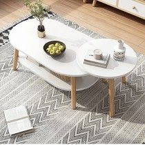 Tea table small family type modern minimalist office Mini finishing creative Nordic ins wind small table bedroom net red
