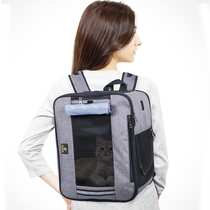 Cat Bag Outgoing Portable Double Shoulder Bag Kitty Neuter Bag Pooch Backpack Large Capacity Pet Sails Cloth Bag Hand bag