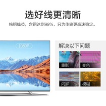 Vgaline desktop host computer cable TV screen and video data transmission monitoring projection display line