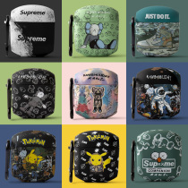 Rambler Lollipods protective cover Lollipods plus headphone sleeve soft shell lolipods anti-drop plus charging compartment box set cartoon cute lol