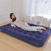 Inflatable Bed Air Cushion Bed Inflatable Mattress Camping Sleeping Mat Outdoor Flocking PVC Home Single Double widened