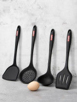 Special silicone shovel for German non-stick pan high temperature resistant household stir-frying shovel spatula kitchenware set soup spoon frying spoon