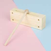 Orf Percussion Instrument Double-sound sound crisp penetration powerful childrens Enlightenment Toy