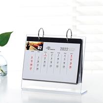 2022 ins style simple creative plastic business leisure frame acrylic calendar custom advertising customization