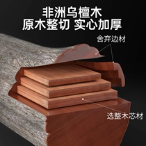 Wusandalwood cutting board solid wood household antibacterial and mildew-proof kitchen cutting fruit chopping board sticky board whole wood large thick chopping board