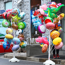 Insert Balloon Stent Show Rack Cartoon Aluminum Film Balloon Pendulum Stall Microquotient Pushback Small Gift Street Sells Steamball Tree Big