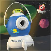 Meng Xiaoqiu childrens projection puzzle early education story machine starry sky projection luminous toy 5