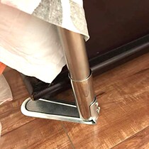 Mosquito net bracket accessories Tube mosquito net bracket accessories presser foot joint Aluminum alloy buckle bed foot support foot