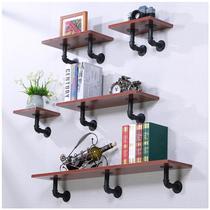 Wall Shelf Flower Shelf Wall-mounted Green Ole Living Room Retro Wall Wall Lined With Iron Art Hose Bay Decorations