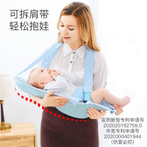 Newborn baby holding breast-feeding artifact holding baby nursing pillow holding sleeping lying sideways nursing baby artifact
