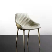 Nordic Casual Leaning Back Chair Profiled Soft Bag Dining Chair Minima GRP Home Creative Designer Single Coffee Chair