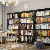 Steel Bookshelves Landing Home Childrens Bookcase Library Book Shelf Simple Multilayer Shelve Iron Art Containing Shelf