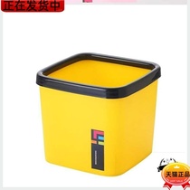 1 * Small mini household dining table on the desktop cute cartoon trumpet pull and basket trash and box trash can *