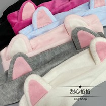 Ying Korea original three-dimensional cat ear wash headband hair band hairband hairband wide edge headscarf hair band
