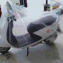 Electric disposable car jacket cover transparent dust cloth motorcycle cover battery bicycle rain cover