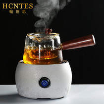 HCNTES Japanese-style heat-resistant glass teapot filter Home office tea making Electric pottery stove Tea maker set