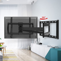 Large screen TV telescopic rotating bracket pylons Xiaomi 55 65 75 inch LCD wall hanging shelf Wall hanging universal