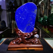 Afghan natural blue stone Emperor lapis lazuli Jade mineral original stone Study Office collection ornamental ornaments