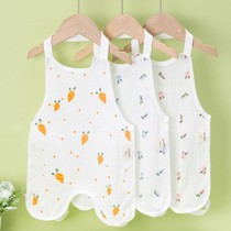 Belly circumference baby Summer anti-cold artifact female baby belly button belly cotton Bellyband with legs thin men