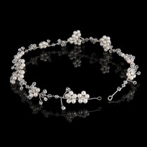 Hot selling silver rhinestone headband bridal forewear floral styling accessories
