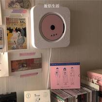 Korean ins same retro nostalgic CD machine wall-mounted Bluetooth CD player literary fetal education machine