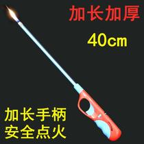 Ultra-long ignition gun lighter Gas stove Natural multi-mounted kitchen gadgets Household open flame inflatable