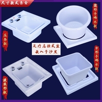 ABS foot bath basin acrylic foot basin nail art pedicure shop marble hanging foot bucket