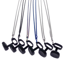 Grapefruit firearms about to engrave a generation of unlimited dust cap keel chain lanyard sanitary cap Anti-loss and drop-proof metal necklace