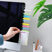 Nth patch board note sticker board office decoration transparent memo reminder practical work Mark screen desk