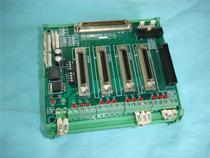 Second hand original fitted wiring board CW-7764 with US NI cable SH68-C68-S for 4-axis control card