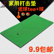 Golf Percussion Cushion Indoor Personal Practice Mat Mini Swing Ball Cushion Emulation Turf for ball delivery Bullet TEE