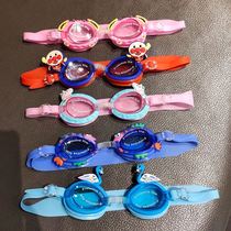 Childrens goggles water battle goggles cute Flamingo swimming glasses Waterproof anti-fog HD baby adjustable
