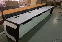 Console single duplex monitoring operating table luxury finance intelligent dispatch security command center customized cabinet