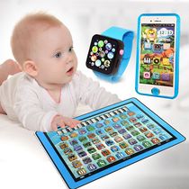 Baby childrens early education toys Rechargeable puzzle tablet computer point reading machine ipad toddler learning machine 1-3-6