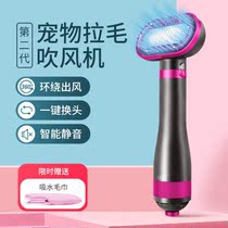 Dog hair dryer hair pulling artifact quick-drying pet shop special cat silent silent water blower to bathe
