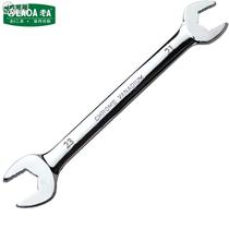 Old A mirror throwing open-end wrench industrial-grade non-slip double-headed wrench 6-32MM double-opening wrench